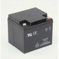 Аккумуляторная батарея 12В 40Ач HYS12400(FS123GC,FS129), бокс пластик + два аккумулятора