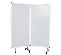 Ширма медицинская двухсекционная поликарбонатная Э-052-ШП