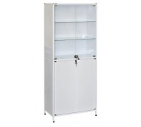 Шкаф металлический медицинский двустворчатый Э-114-ШК